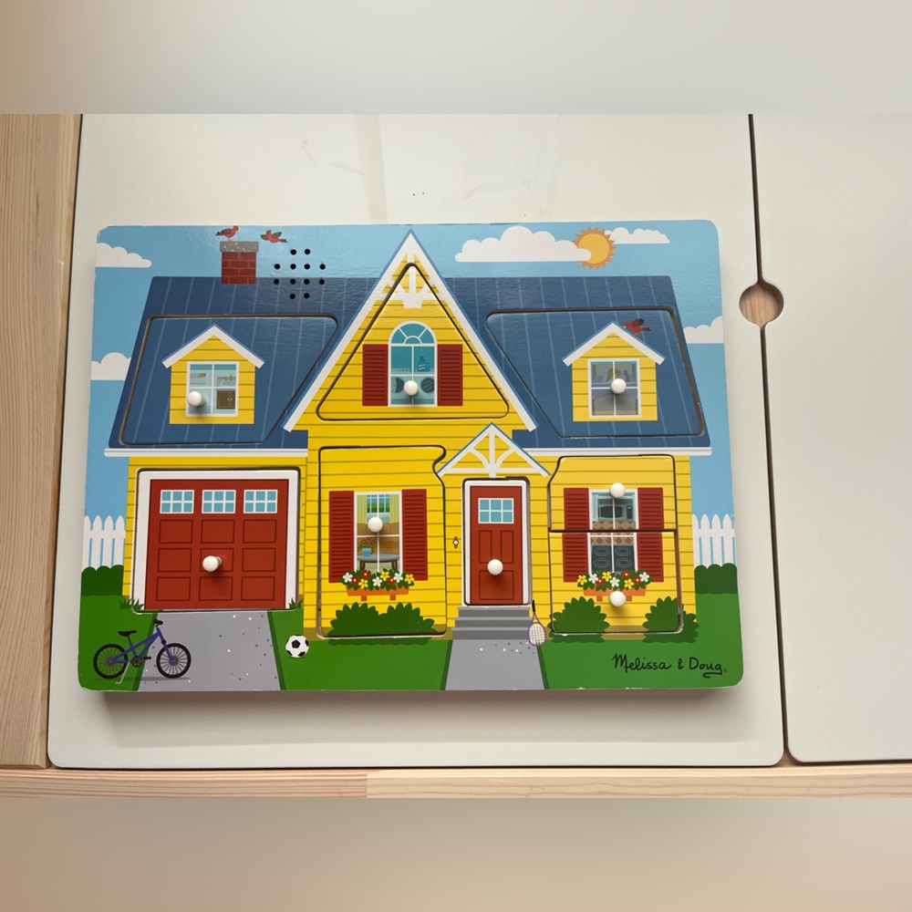 Melissa & Doug See and Hear Around the House Puzzle